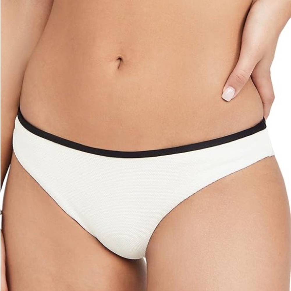 NWT Eberjey Annia bikini bottoms ecru